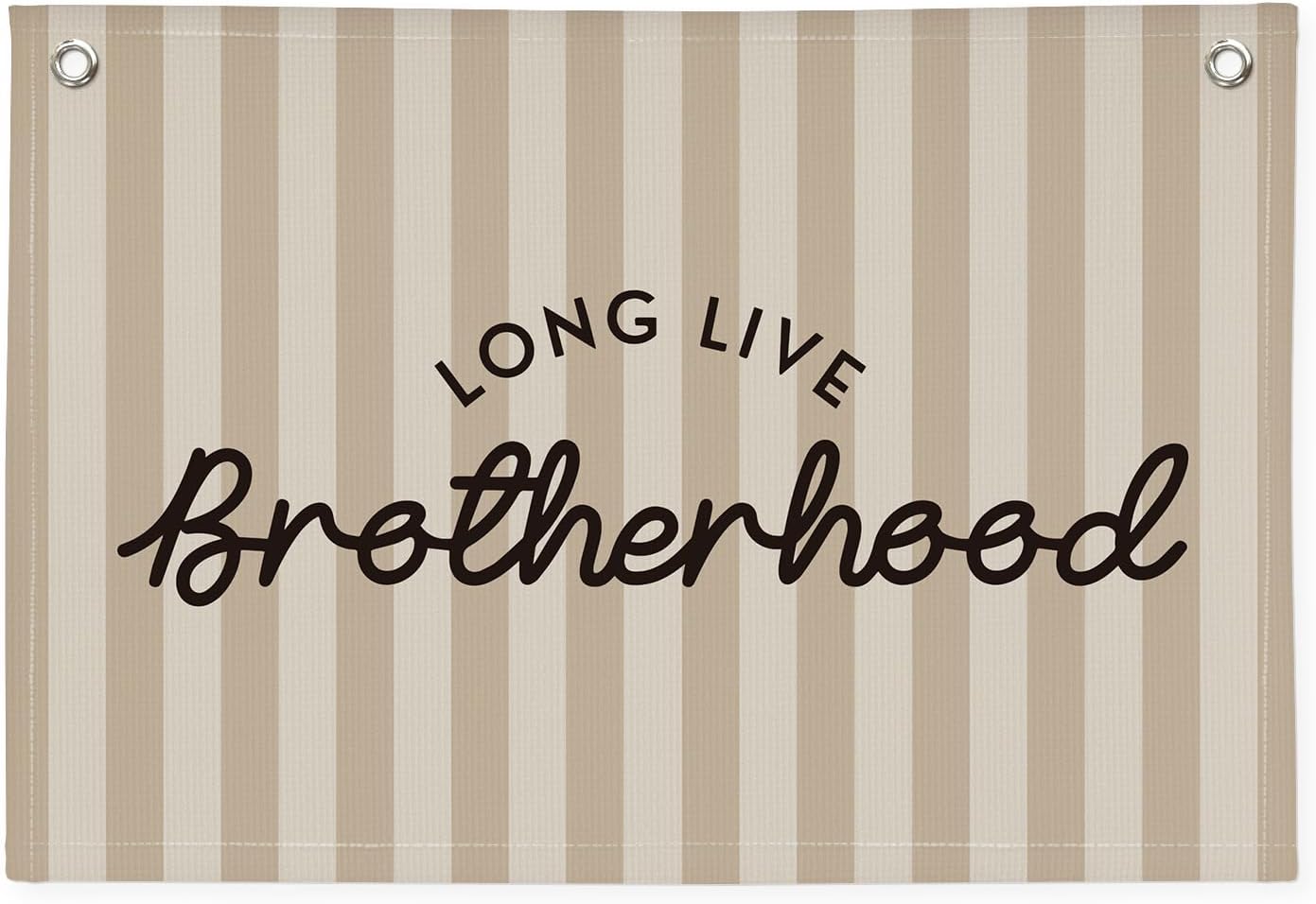 Long Live Brotherhood Boys Room Decor，Brother Playroom Bedroom Wall Decor Hanging Flag Banners, Nursery Toddler Kids Room Decoration 30x20 boyroom