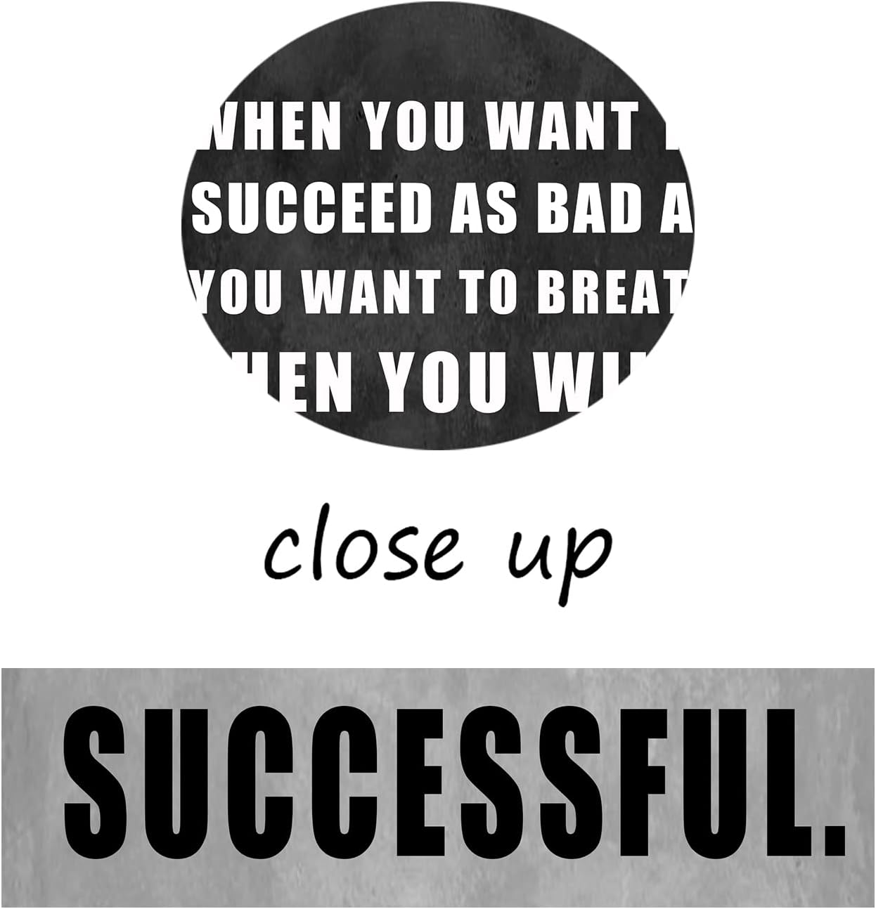 GoForArt Dream Big Motivational Canvas Wall Art, Inspirational Famous Quote Bedroom Living Room Decor, Positive Modern Landscape Mountain Office Dorm Room Poster Print (Motivational-06, 12.00" x 18.00")