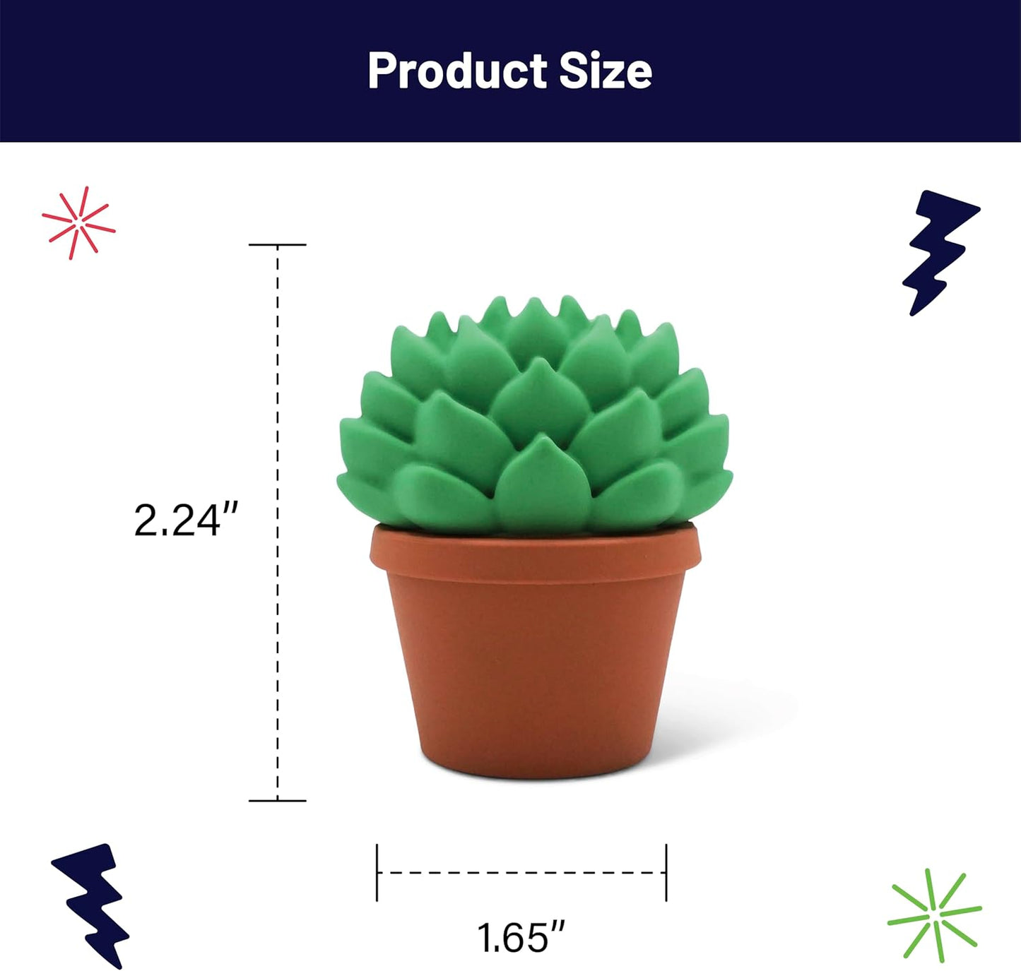 Mini Garden Figurines for Desk Decor – Cute Accessories for Fairy Gardens, Terrariums, Succulent Pots & Office Spaces – Tiny Plant Decor Statues - Echeveria