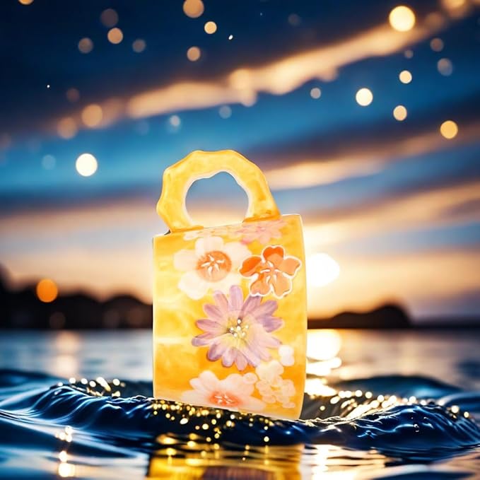 13oz ceramic mug, enlarged and thickened breakfast cup, suitable for spring, summer, autumn and winter, hand-painted cup, a personalized gift for girlfriend.