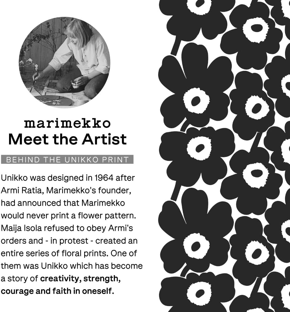 MARIMEKKO Unikko Oiva Stoneware Rectangular Plate — Refine Your Kitchen Décor with Our Iconic Red & White Stoneware — Serving Plates to Elevate Your Dining Experience (6 in x 5 in)