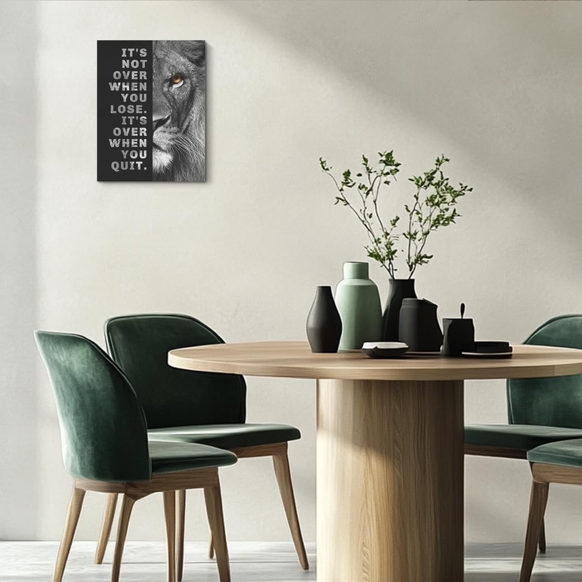 Inspirational Motivational Posters Motivational Quotes Poster Print Phrase Wall Art Positive Quotes, Positive Affirmations Wall Art Decor for Bedroom Teacher Office Classroom Study Gym Room