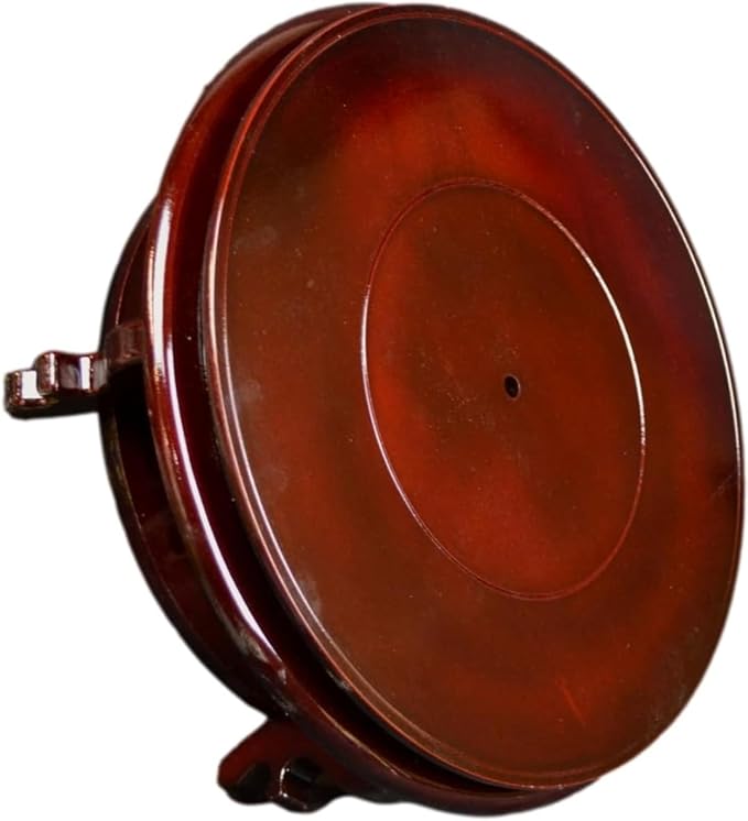 Wooden Fishbowl Display Vase Pot Planter Stand Plant Pot Display Stand (16")