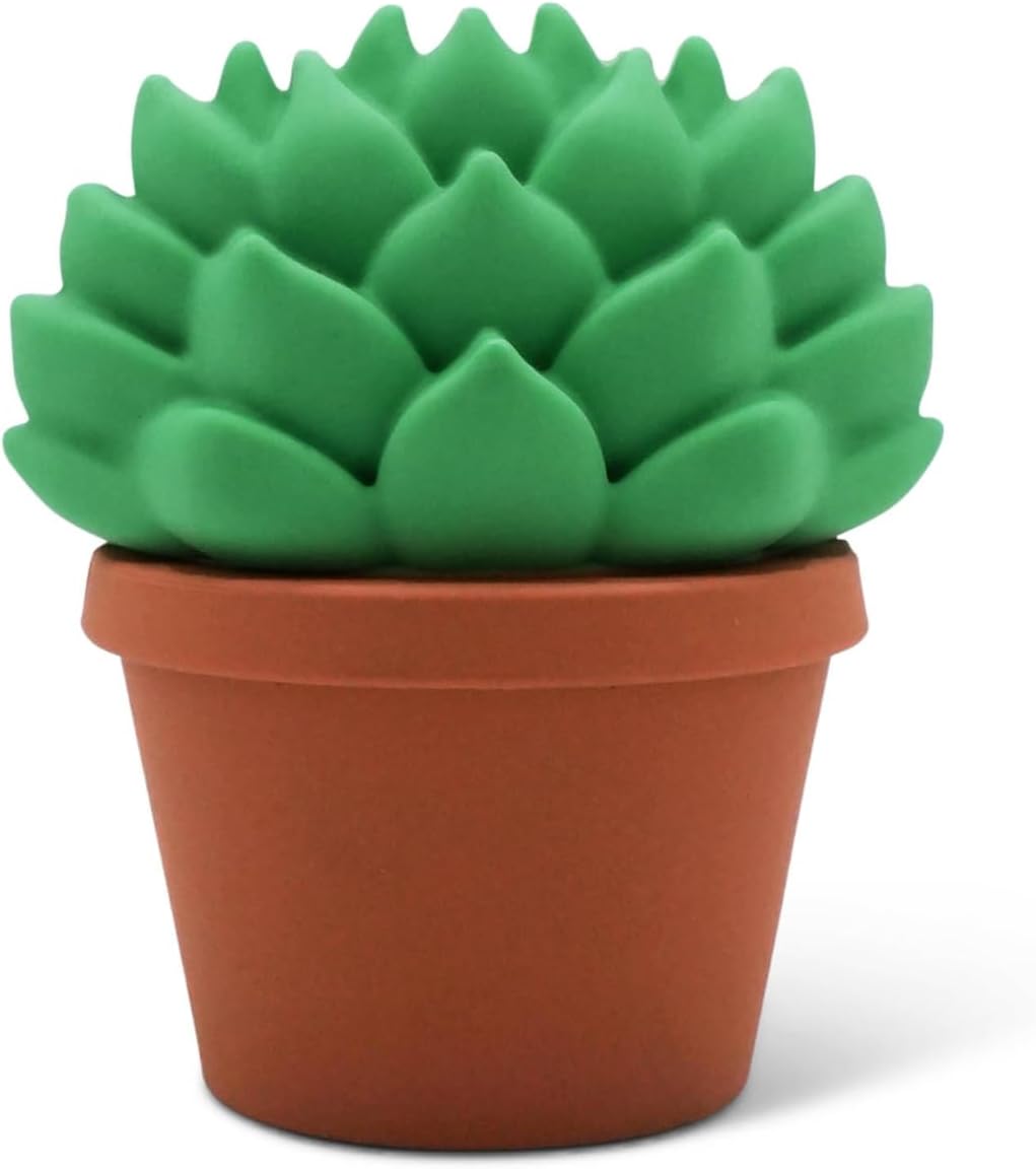 Mini Garden Figurines for Desk Decor – Cute Accessories for Fairy Gardens, Terrariums, Succulent Pots & Office Spaces – Tiny Plant Decor Statues - Echeveria