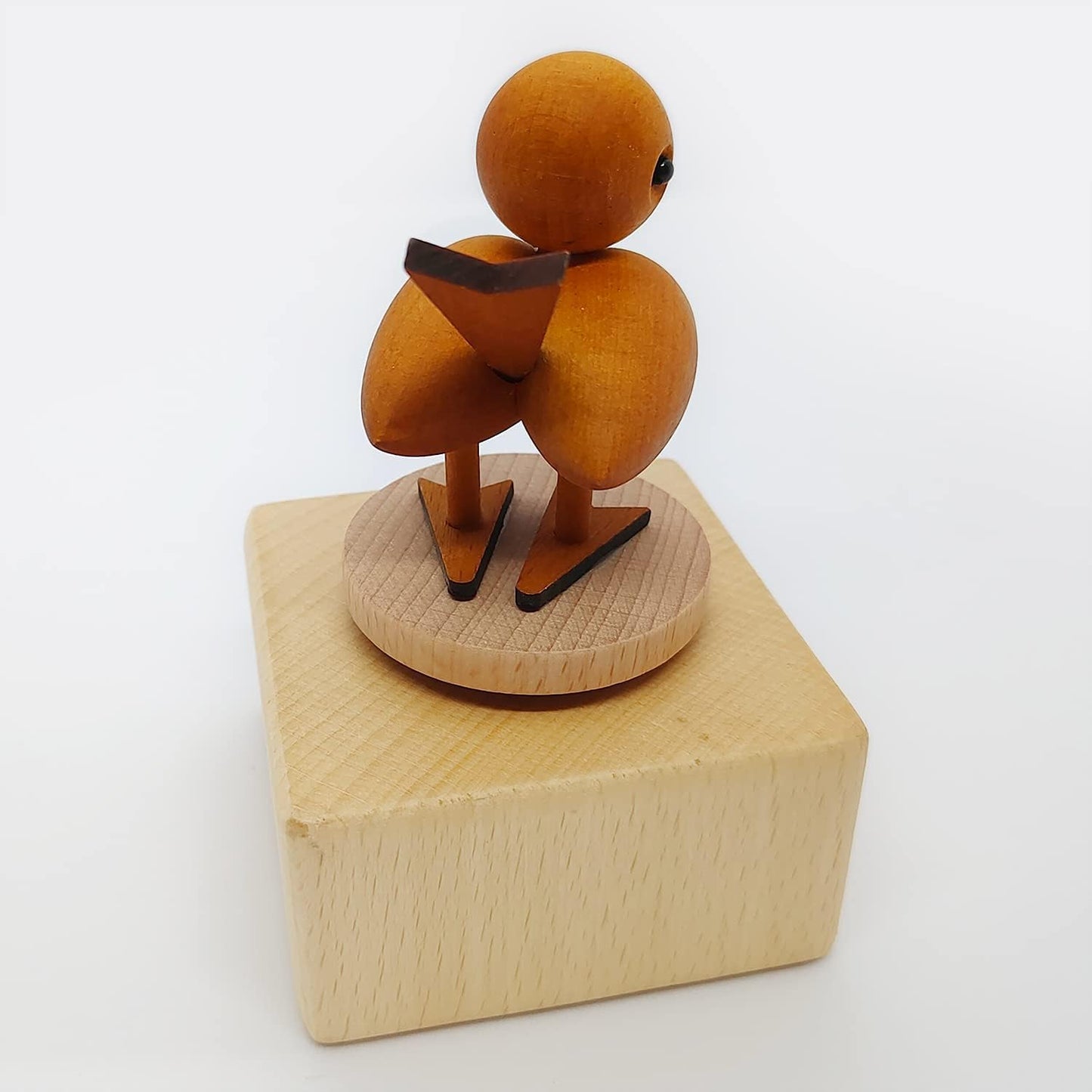 Cute Little Bird Mini Music Box, Little Animals Wooden Mechanical Music Box, The Music Box Gift That Sings by My Side, Best Gift for Boy Girl Friends Singing Music Gift Box