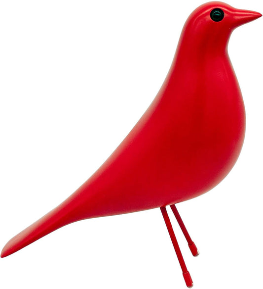 Mid-Century Home Decor House Bird - Room Decor Adornment for Hotel Restaurant Cafe Office Dove Ornament, Arts Pigeon Gifts, Replica Sculpture (Red)…