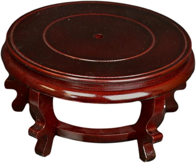 Wooden Fishbowl Display Vase Pot Planter Stand Plant Pot Display Stand (12.50)