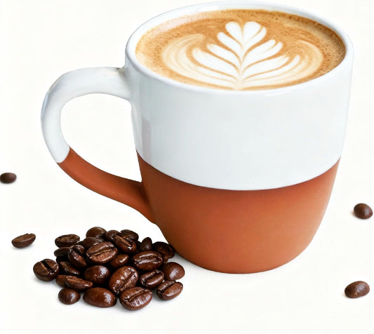 Coffee Mug Western Style 12oz Ceramic Coffee Cup with Comfortable Handle Microwave and Dishwasher Safe Large Mug for Coffee Tea Latte Kitchen or Gift