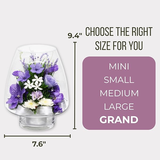 Fiora Flower | Long Lasting Orchids| Lasts up to 5 Years | No Water Need | Allergy Free | Odor Resistant | Unique Present Gift