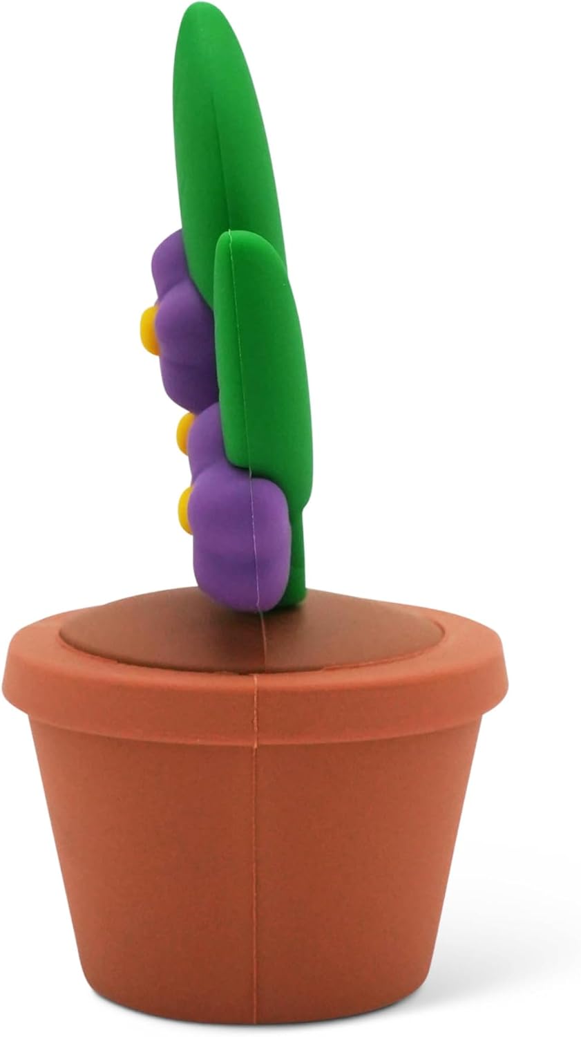 Mini Garden Figurines for Desk Decor – Cute Accessories for Fairy Gardens, Terrariums, Succulent Pots & Office Spaces – Tiny Plant Decor Statues - African Violet