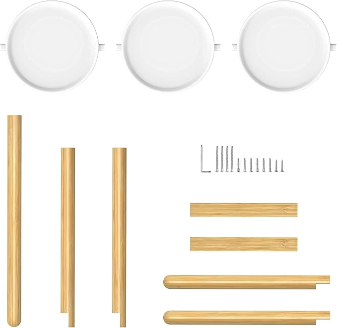 Wisuce Corner Plant Stand Indoor, 3 Tier Tall Bamboo Plant Stand Holder & Plant Shelf Display Rack for Indoor Home Decor (3 Tier Stand)