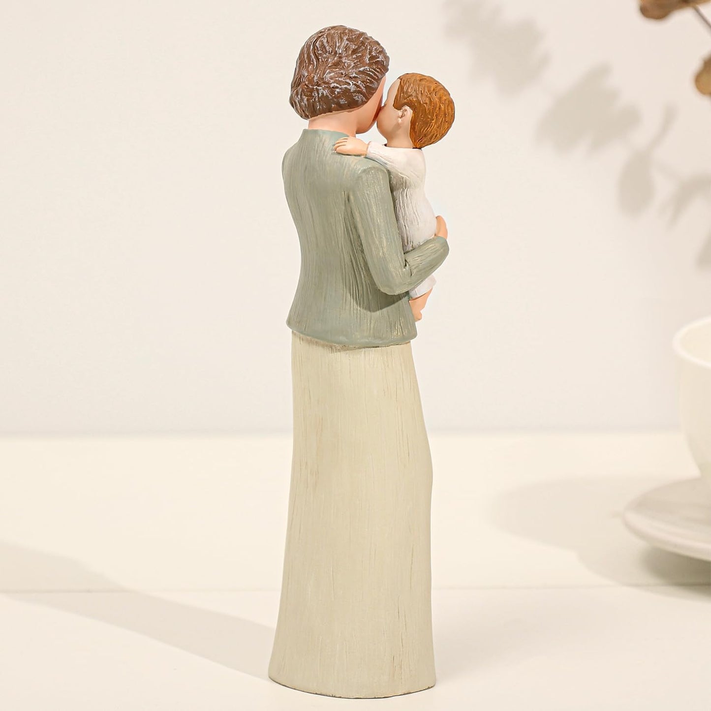 Grandma Figurines, Sculpted Hand-Painted Grandmother and Grandchild Figures Birthday Gifts