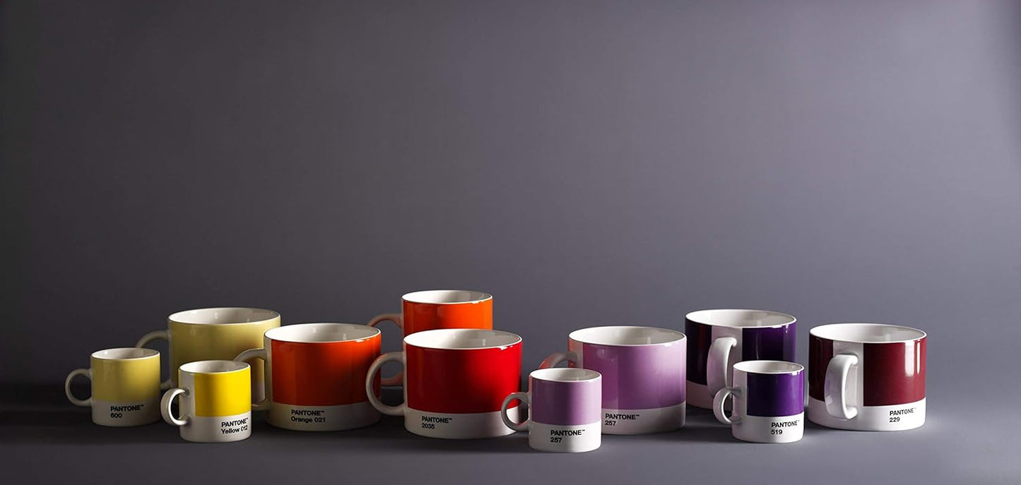 Copenhagen Design Pantone Cup, Tea/Coffee Mug, fine China (Ceramic), 475 ml, Light Yellow, 600 C, Porcelain, one Size