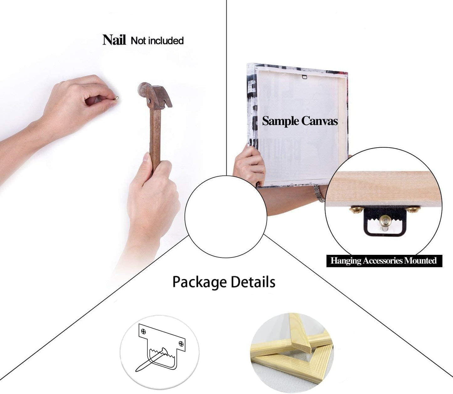 Inspirational Painting Wall Art Canvas Print Office Decor Poster Discipline Habits Consistency Growth Inspiring Framed Motivational Quotes for Home Wall Decoration Ready to Hang[18''W X 24''H]