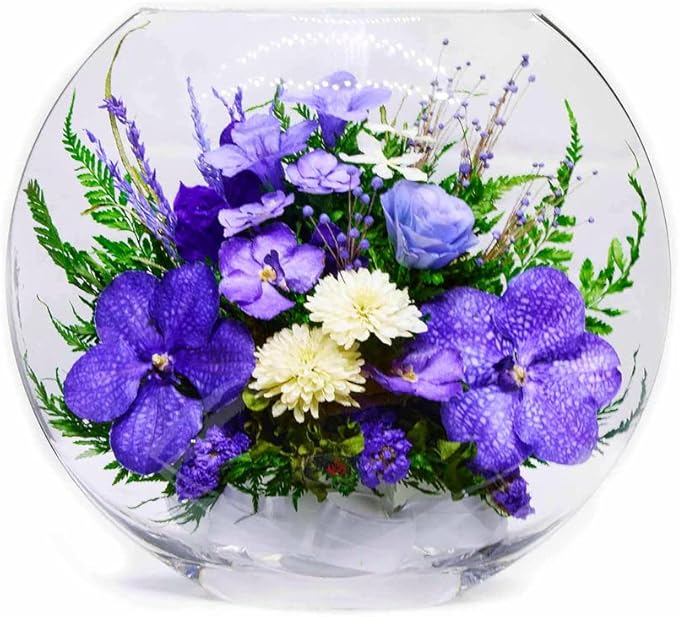 Fiora Flower | Long Lasting Orchids| Lasts up to 5 Years | No Water Need | Allergy Free | Odor Resistant | Unique Present Gift