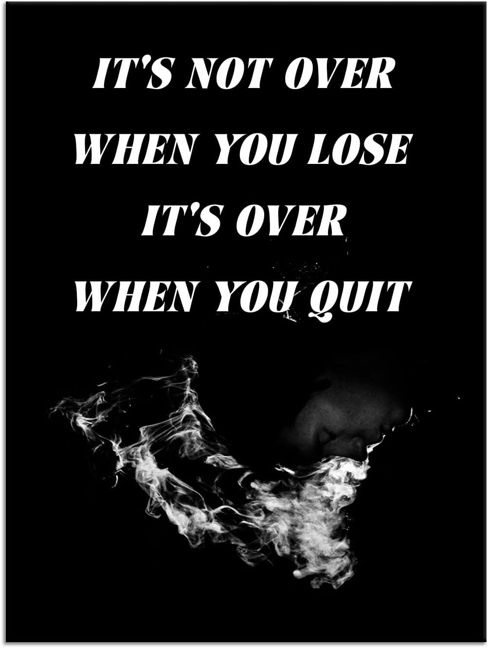 Inspirational Poster Canvas Wall Art Large Size Motivational Entrepreneur Quotes Print Positive Sign Painting Artwork for Living Room Office Gym Picture Wall Decoration Ready to Hang [30''Wx40''H]