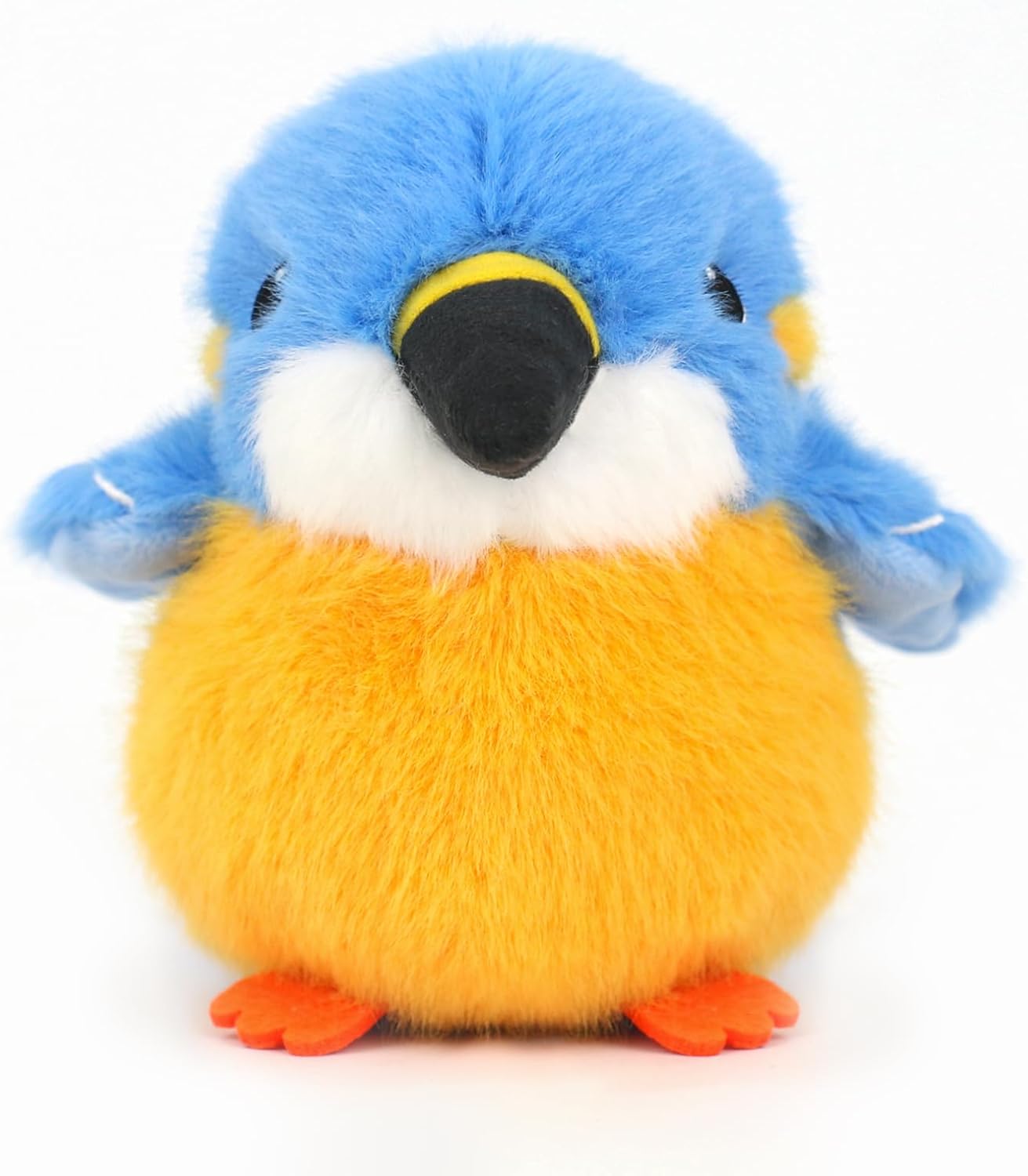 Bird Stuffed Animal Realistic Cute Kingfisher Bird Plush Backpack Pendant Simulation Toy Plush Suitable Christmas Birthday Valentine's Day Gift for Kids
