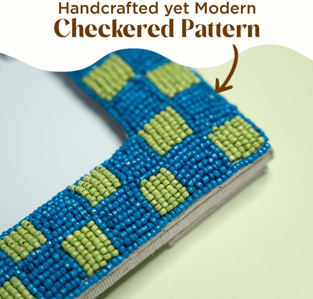 Folkulture Picture Frames for Wall Décor | (4 x 6) Photo Frame with Plexiglass | Vertical and Horizontal Formats Picture Frames | Wall Hanging or Tabletop Boho Picture Frame