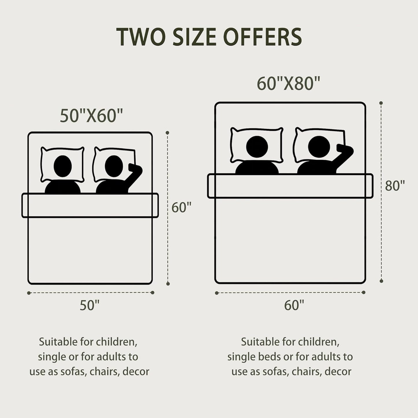 Blagic Knitted Throw Blanket for Couch, Bed and Sofa. Super Soft Blanket with Tassels, Sage Green Throw Blanket, 60 x 80 Inches Lightweight & Cosy Home Decor