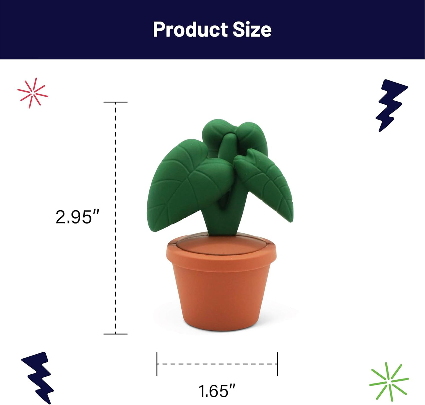 Mini Garden Figurines for Desk Decor – Cute Accessories for Fairy Gardens, Terrariums, Succulent Pots & Office Spaces – Tiny Plant Decor Statues - Black Velvet