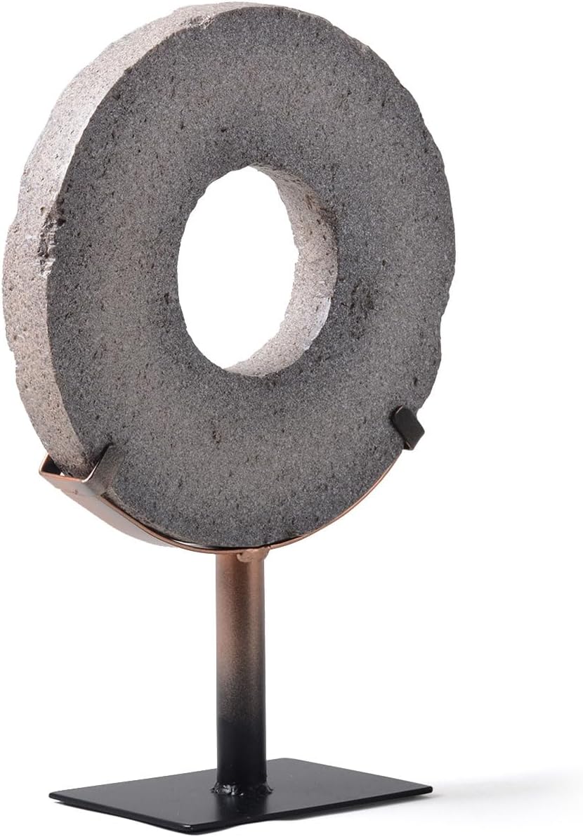 HAUCOZE Modern Sculpture Decor Abstract Statue Figurine Screen Arts Gifts Bookshelf Crafts Polyresin 13.8 inch