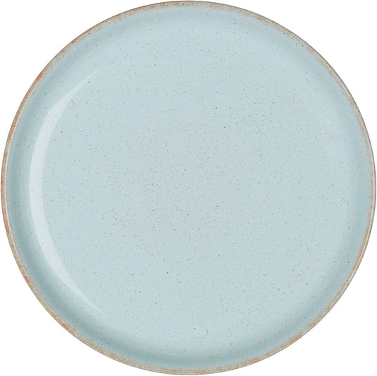Denby Heritage Pavilion Medium Coupe Plate Dia. 210X25 Mm Light Blue