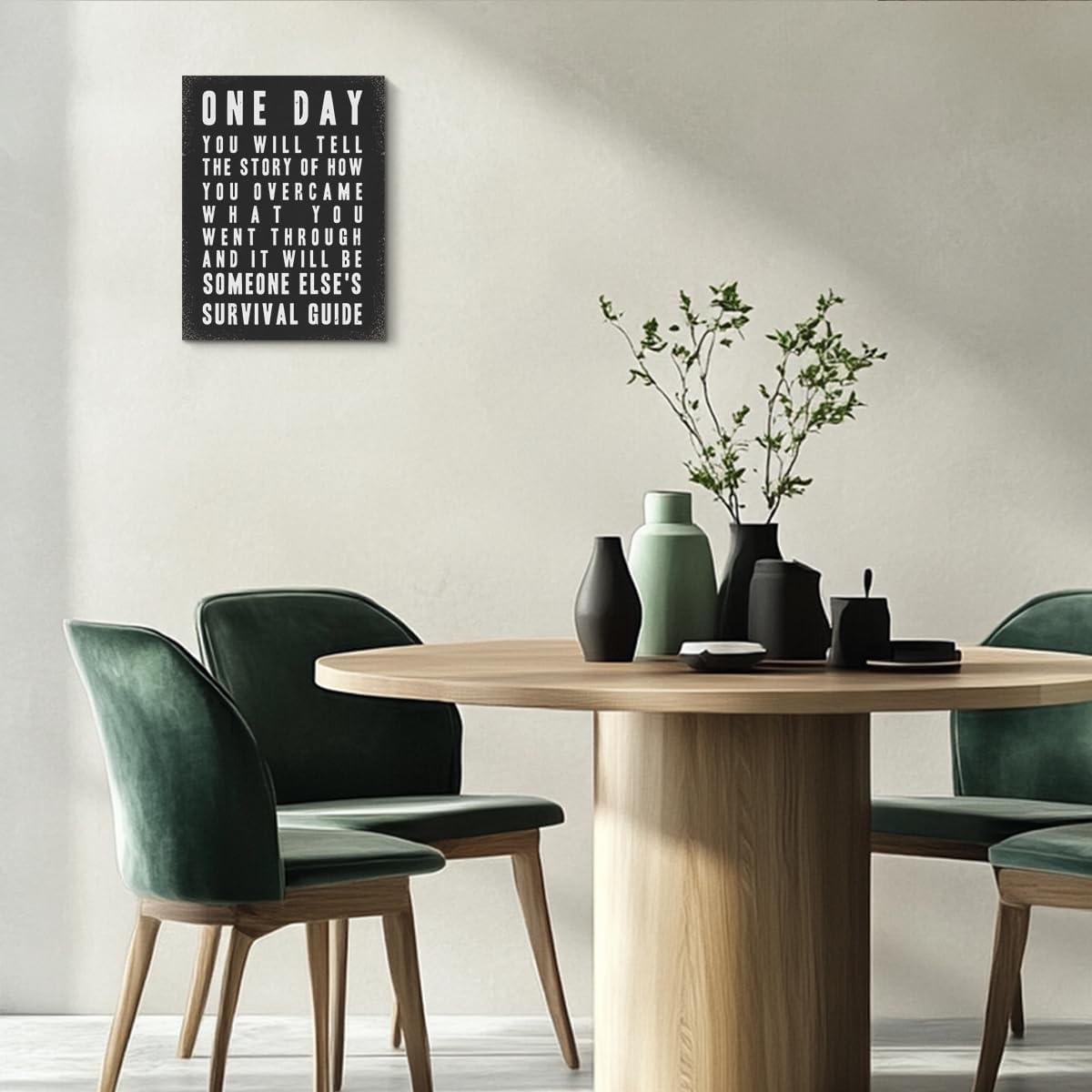 Inspirational Motivational Posters Executive Motivational Quotes Poster Print Phrase Wall Art Positive Quotes, Positive Affirmations Wall Art Decor for Bedroom Classroom Gym Study Office Room