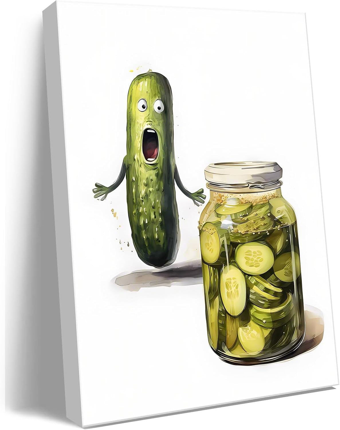 Kitchen Wall Decor funny Canvas Wall Art Vintage Painting Picture for Modern Home Dining Room Contemporary Artwork Decoration Kitchen Canvas Wall Art for Dining Room Decorative A-382