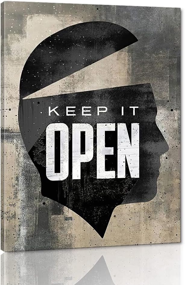 Framed Office Wall Art - Inspirational Motivational Quotes, Modern Workplace Decor, Easy to Hang Ready to Display (18x24 Inches)