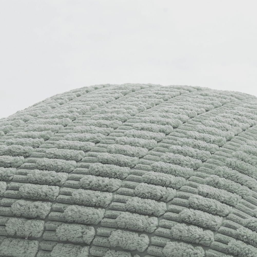 Fancy Homi 4 Packs Decorative Throw Pillow Covers for Living Room Couch Bed, Modern Farmhouse Boho Home Decor, Accent Cushion Case (24 x 24-Inch, Grey Blue)