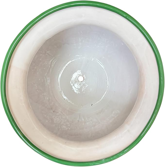 Talavera Michoacana Planter XL Pot Folk Art Multicolor Mexican Pottery Home Decor Hand Painted Garden Indoor Handmade Outdoor 18.5" (Multicolor)