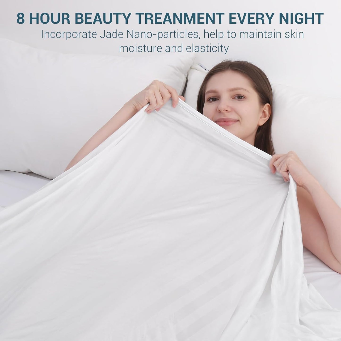 Elegear Revolutionary Cooling Blanket King, Absorbs Heat to Keep Body Cool for Night Sweats, Double Sided Arc-Chill3.0 Cool Fiber Q-Max>0.5, Lightweight Summer Cold Blankets Sleeping 90" x 108"