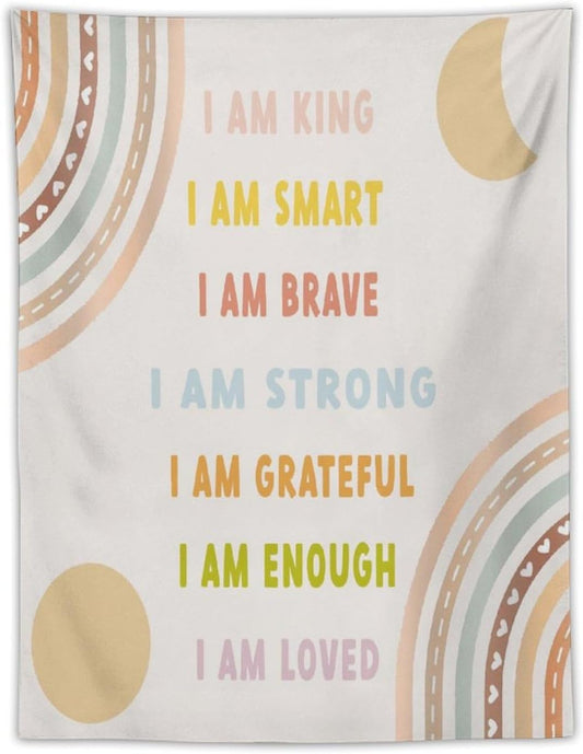 ICMOLYYENLO Boho Plant Aesthetic Tapestry, Abstract Medieval Arch Sun Home Aesthetic Wall Hanging For Bedroom Living Room Dormitory Tapestry 50x60 Inches