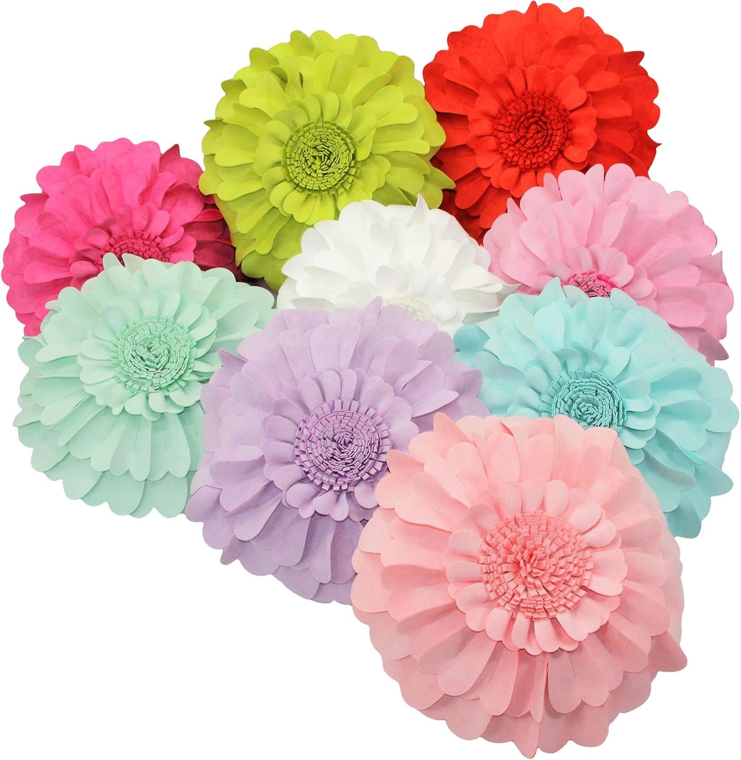 Contempo Lifestyles Flower Pillow – Decorative Pillow 3D Round Throw Pillows for Home Décor – Handmade Sweetheart Flower Pillow for Bed & Couch-Sunflower Pillow - 16 Inch Pink