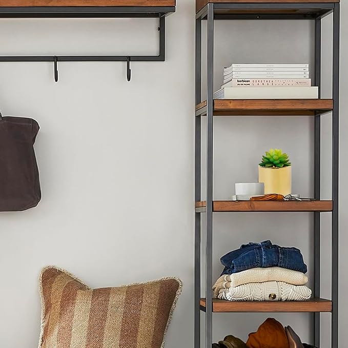 Faux Succulent Artificial Plants 7'' & 5'' in Pots Home Decoration Set of 2 Gold Pots