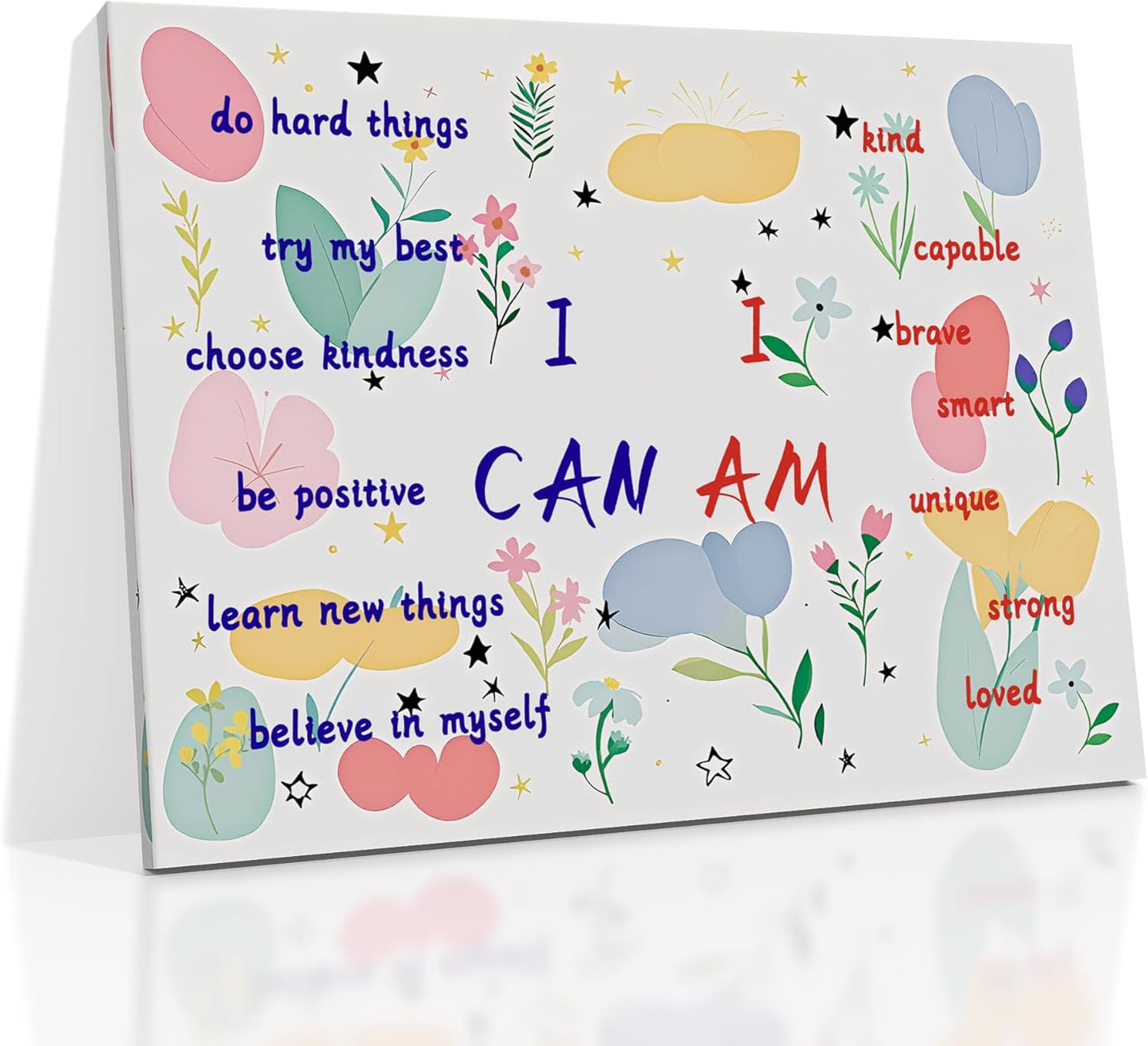 Large Size Motivational Canvas Poster Print Wall Art Inspirational Entrepreneur Quotes Picture Painting Wall Decor Artwork for Living Room Office Workplace Classroom Ready to Hang [24''Wx36''H]