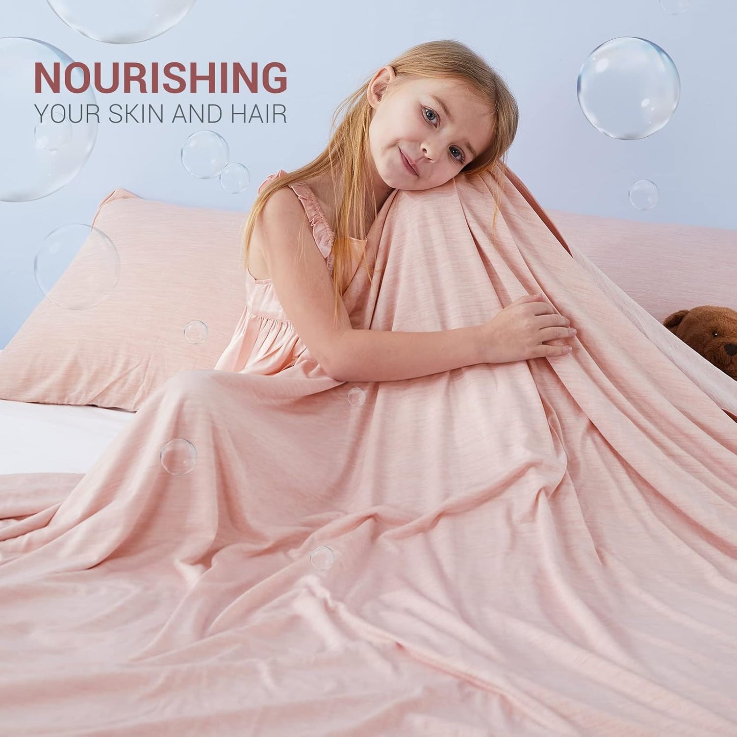 Marchpower Cooling Blanket for Hot Sleepers Kids, Arc-Chill Cool Throw Blanket with Double-Sided Design, Japanese Cooling Fiber Absorbs Body Heat, Lightweight Soft Blanket for Baby Sleeping Travel