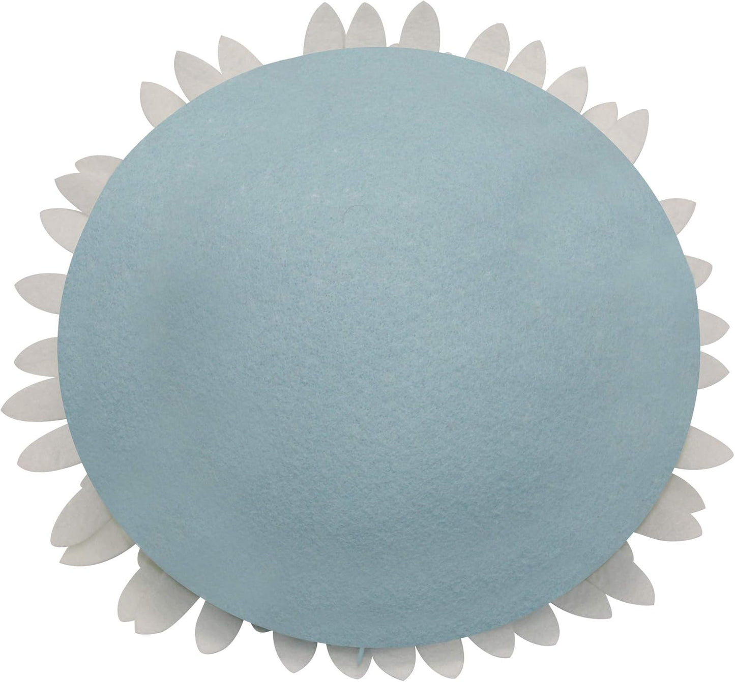 Contempo Lifestyles Flower Decorative Pillow - 3D Daisy Flower Pillow, Sunflower Throw Pillow -14.5 x 13 inch Round Decor Pillow - Flower Home Decorations - Couch & Bed Flower - Shaped Pillow