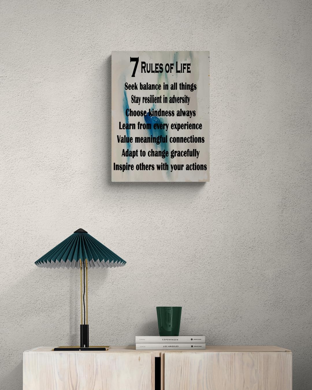 GoForArt Dream Big Motivational Canvas Wall Art, Inspirational Famous Quote Bedroom Living Room Decor, Positive Modern Landscape Mountain Office Dorm Room Poster Print (White04, 18.00" x 24.00")