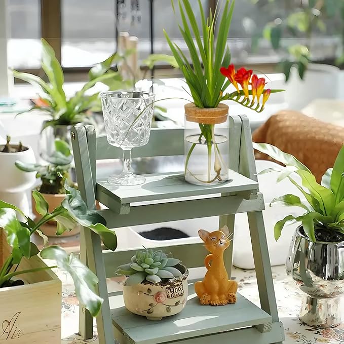 Separated Desktop Glass Flower Vases - Ideal Plants Propagation Stations for Living Room, Bedroom Decoration,Home Decor (2)