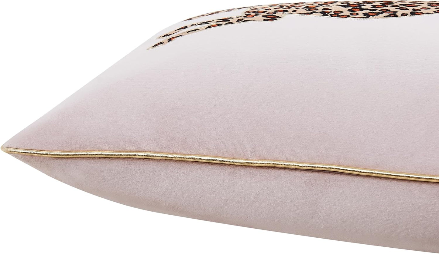 Juicy Couture Rectangle 1-Piece Decorative Accent, Premium Reversible Throw Pillow, Living Room and Bedroom Décor, 14"x24", Pink Blush