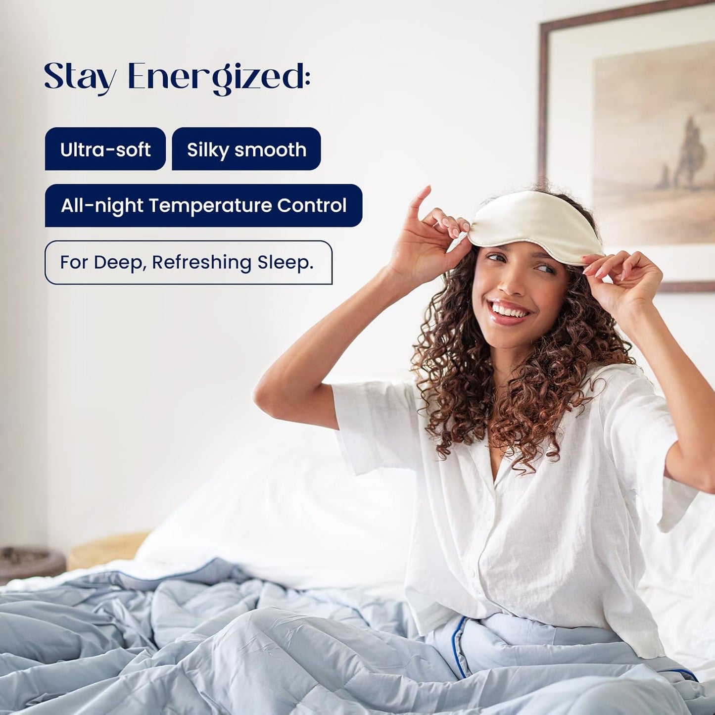 Dream Valley®Outlast®Deepsleep Cooling Comforter, Throw Size, NASA-Grade Space Technology Cooling Blanket for Hot Sleepers Night Sweats, Q-Max > 0.45 Aerocool™Breathable, Cool Grey, 60"x80"