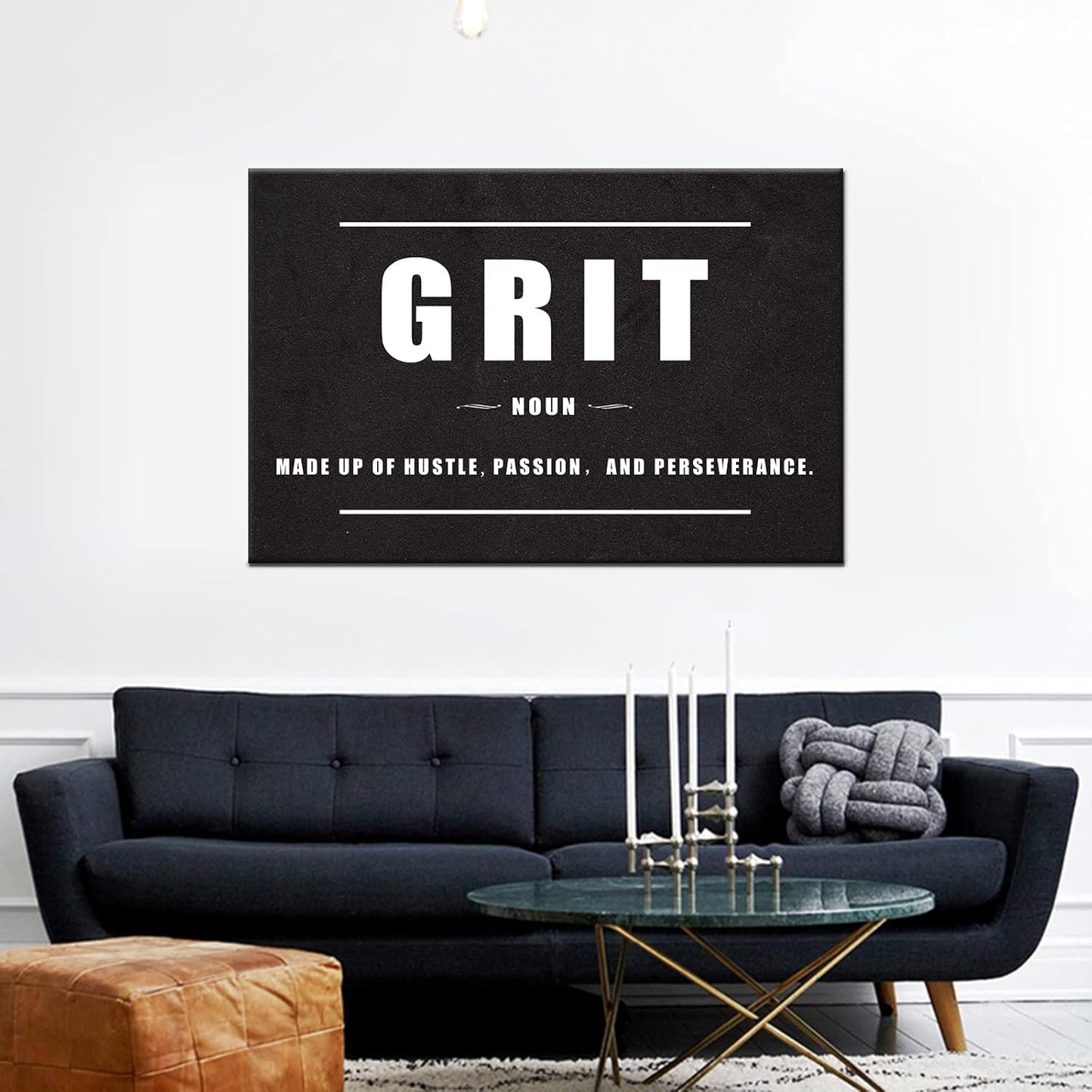 GoForArt Dream Big Motivational Canvas Wall Art, Inspirational Famous Quote Bedroom Living Room Decor, Positive Modern Landscape Mountain Office Dorm Room Poster Print (Motivational-01, 24.00" x 36.00")