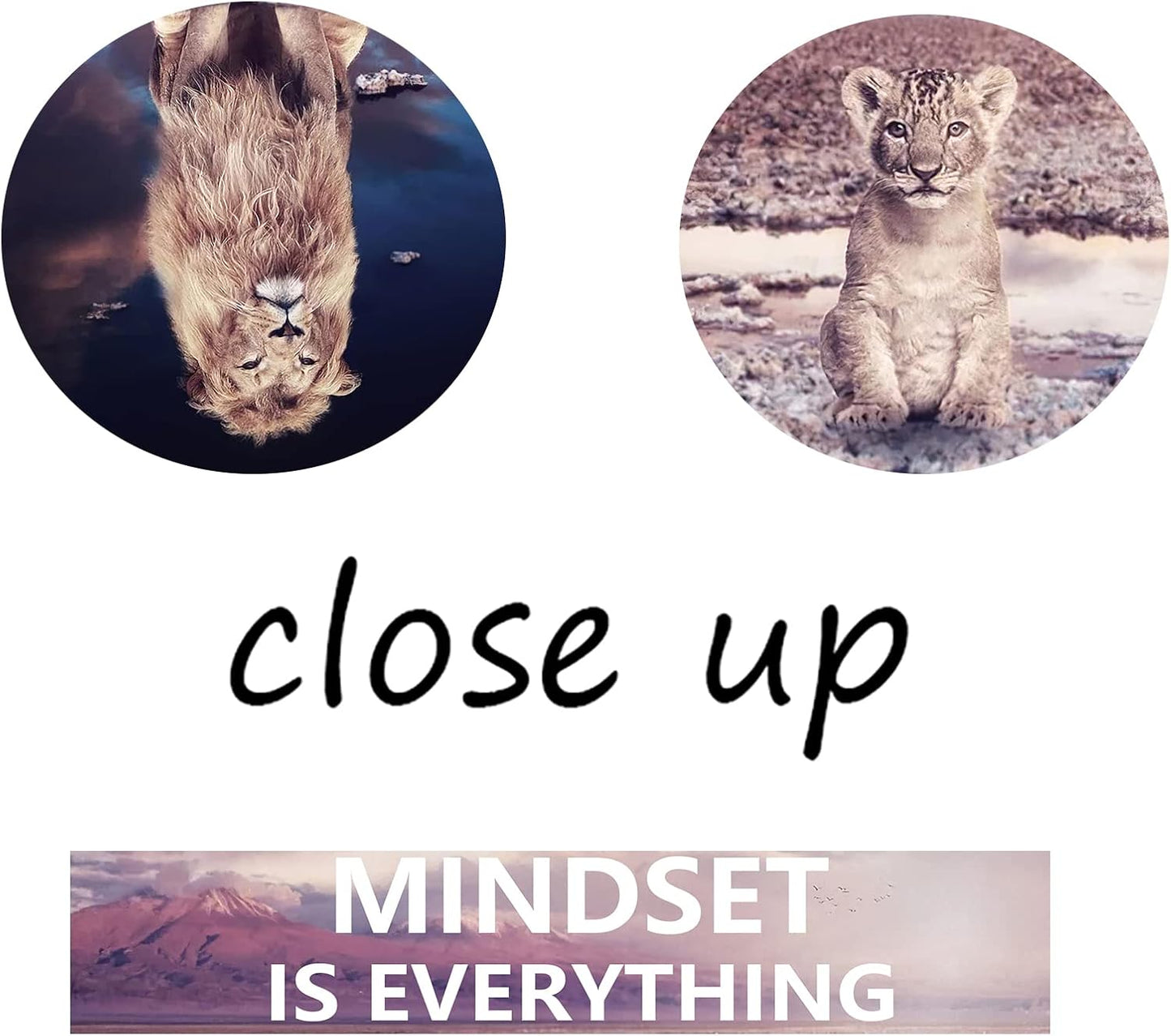 GoForArt Dream Big Motivational Canvas Wall Art, Inspirational Famous Quote Bedroom Living Room Decor, Positive Modern Landscape Mountain Office Dorm Room Poster Print (Inspirational-12, 12''x18'')