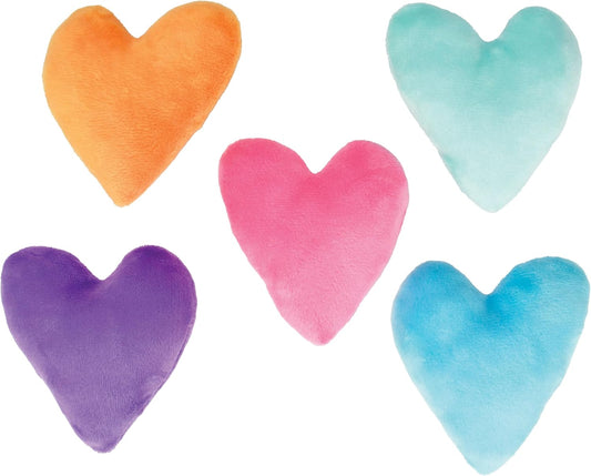 iscream Floating Hearts Gumball Machine Fleece Pillow Set with Mini Heart Pillows