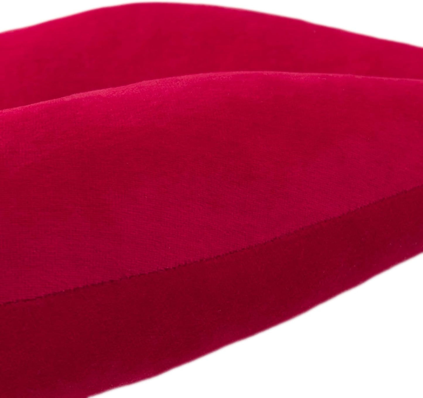 KINGROSE 3D Lip Throw Pillow Cute Decorative Pillows Soft Cushion for Sofa Couch Bed Home Decor Girls 12 x 24 Inches Red