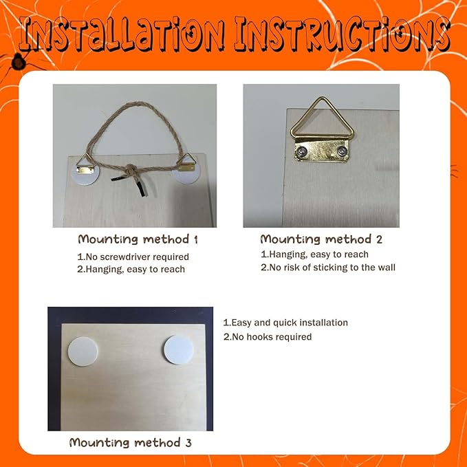 Halloween Welcome Sign for Front Door Welcome You Should Leave Horror Scream Front Door Halloween Decor Sign Ghost Face Wall Decoration for Indoor Outdoor 12×12in