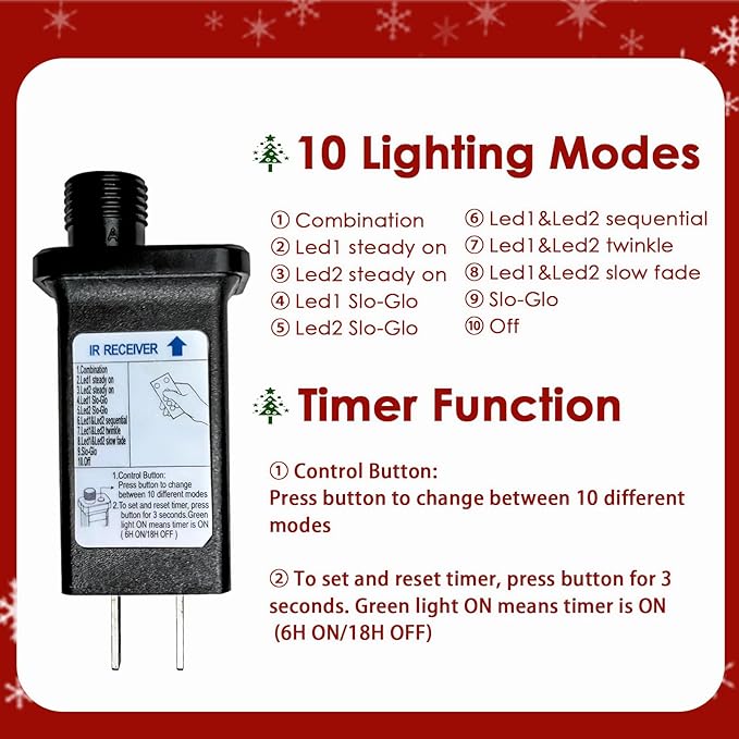 2-Pack 4FT Lighted Birch Tree (Higher Size & Floor Standing), 96 LED Color Changing Birch Christmas Tree Lights for Outdoor Christmas Decorations Indoor (Warm White ⇋ Cool White)