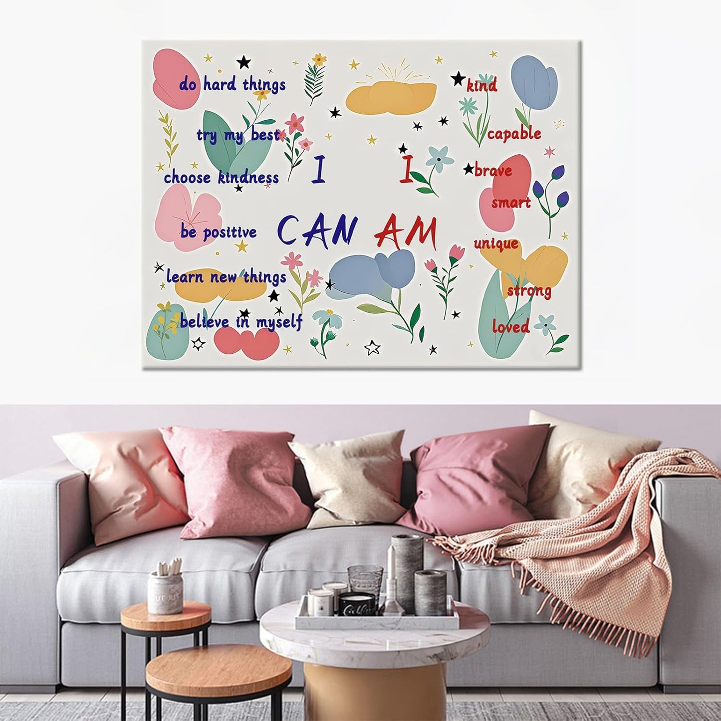 Large Size Motivational Canvas Poster Print Wall Art Inspirational Entrepreneur Quotes Picture Painting Wall Decor Artwork for Living Room Office Workplace Classroom Ready to Hang [24''Wx36''H]