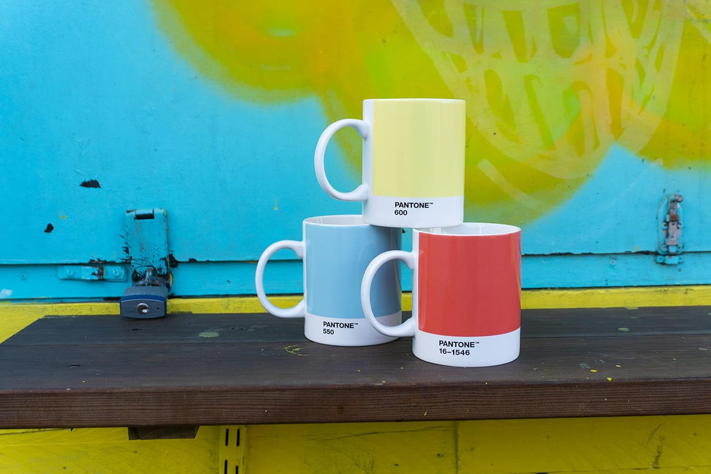 Copenhagen Design 101030550 Pantone Mug, Coffee/Tea Cup, fine China (Ceramic), 375 ml, Light Blue, 289 C, Porcelain, One Size